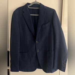 Metropolitan Milano Bespoke blue jacket